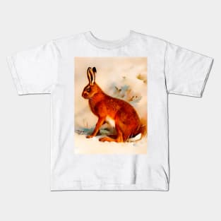 Red rabbit Kids T-Shirt